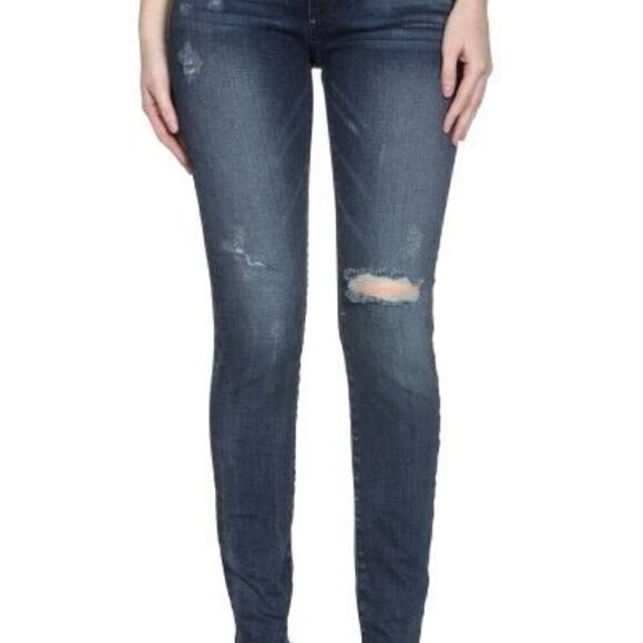 MISS ME Ripped Distressed Stretch Skinny Jeans - Size 27 - Picture 1 of 13